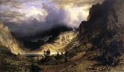 Albert Bierstadt A Storm in t he Rocky Mountains,Mt,Rosalie oil painting reproduction